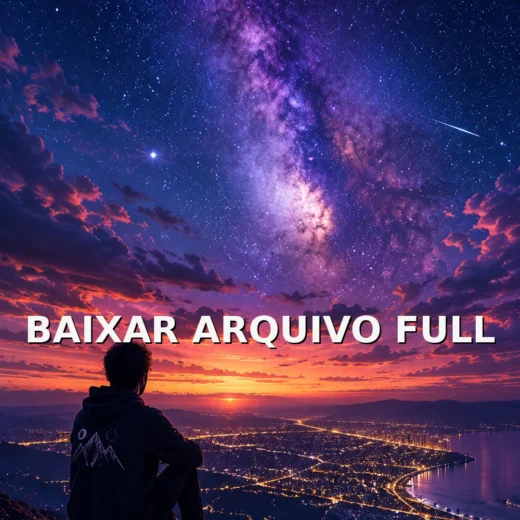 Wallpaper para Celular Silhueta sob a Via Láctea ao Entardecer | Baixar Agora