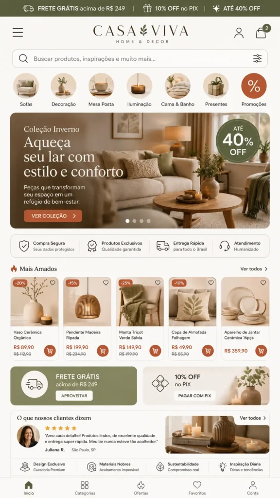 Loja Virtual / E-commerce