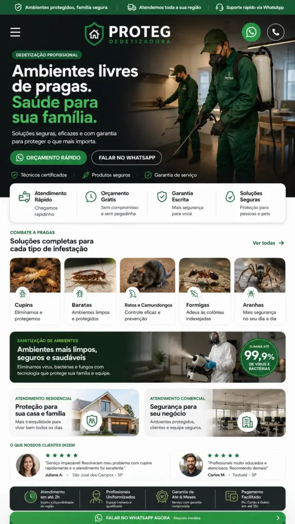 Prestadores de Serviços e Empresas
