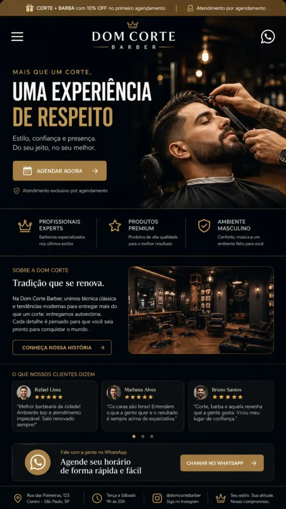 Criação de Site Institucional