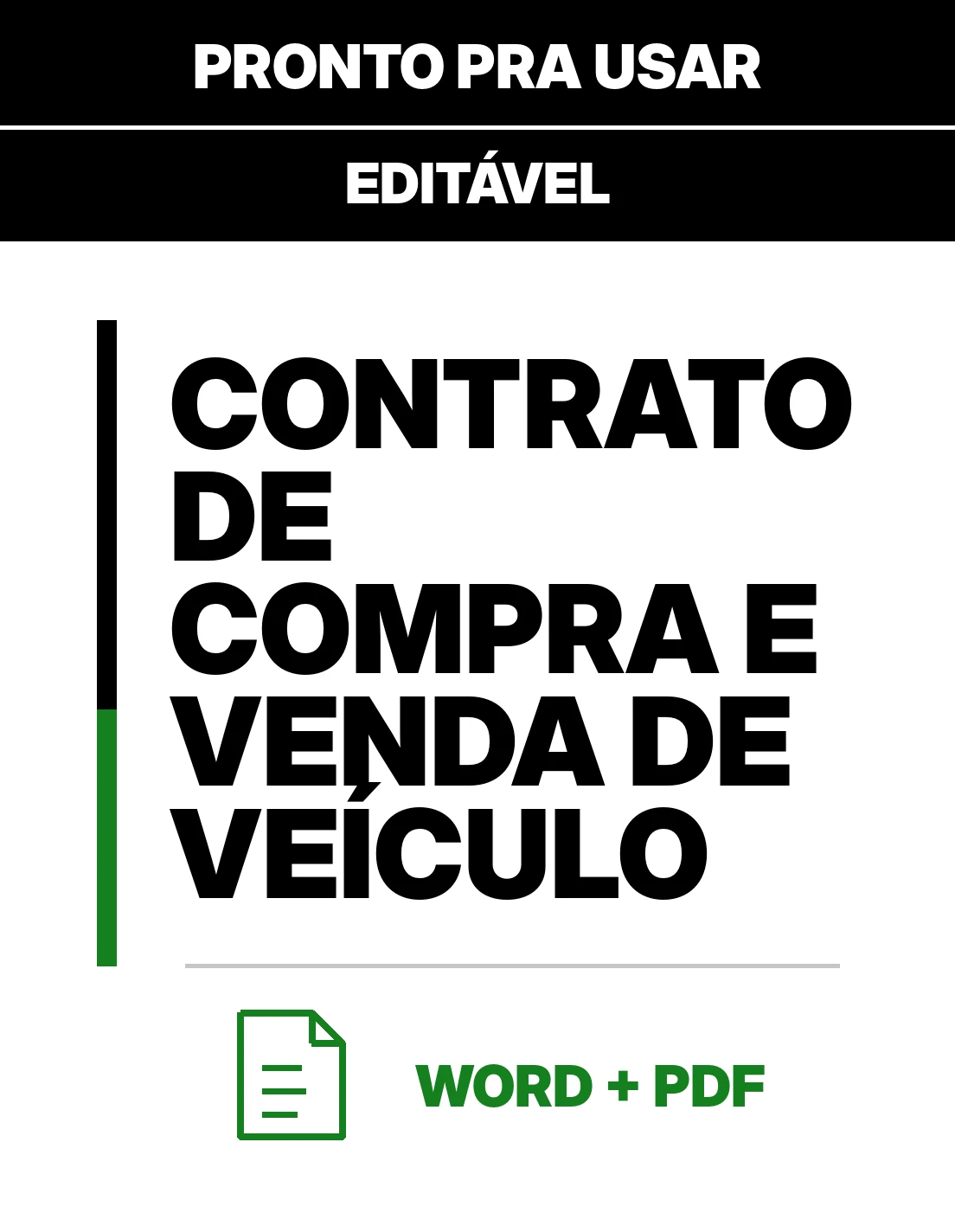 Contrato de Compra e Venda de Veículo