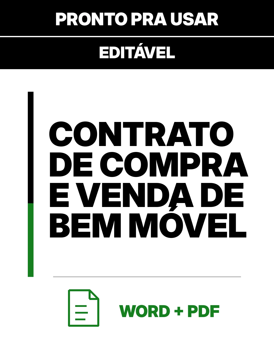 Contrato de Compra e Venda de Bem Móvel