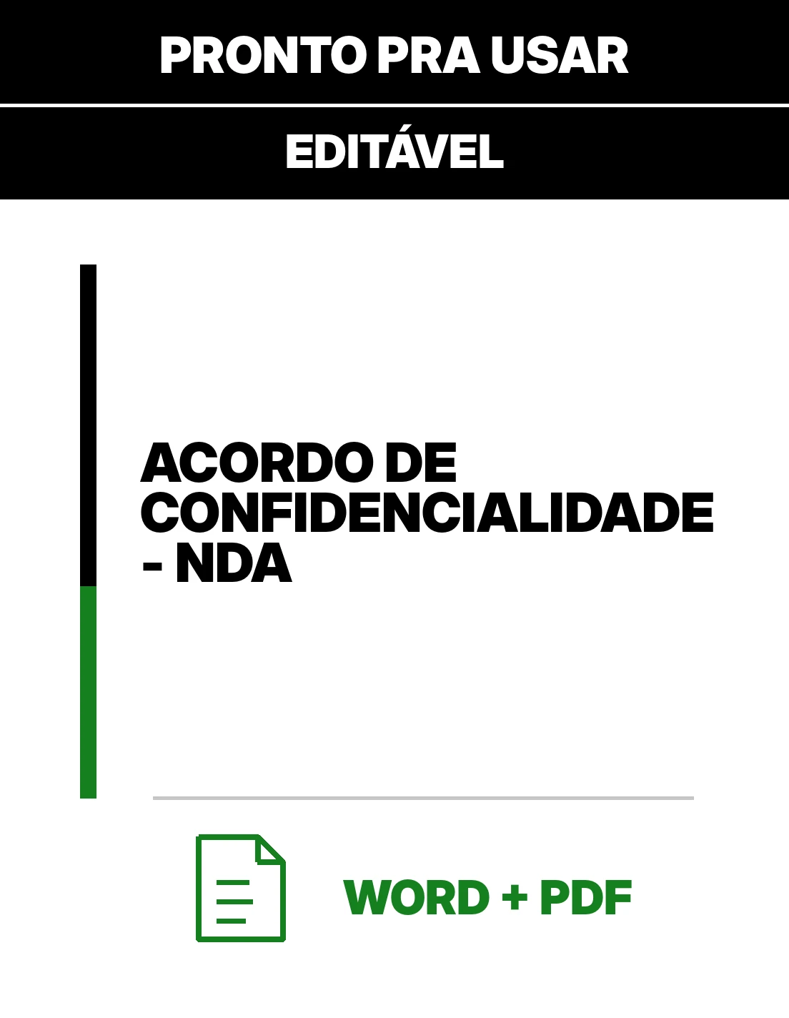 Acordo de Confidencialidade - NDA