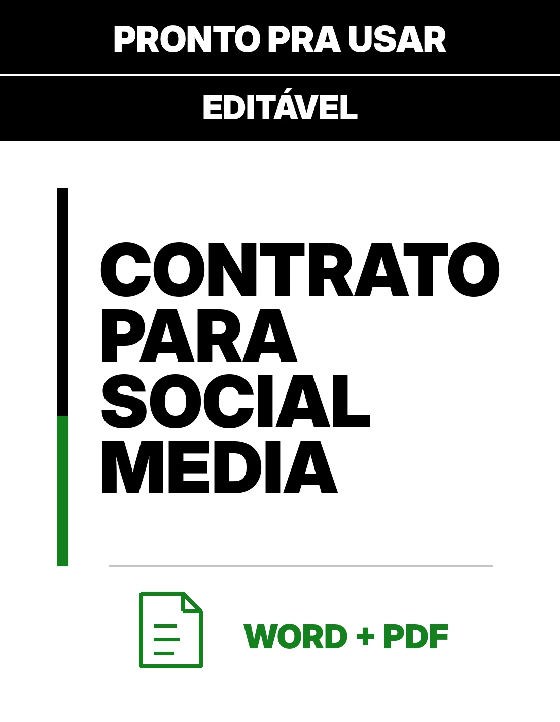 Contrato para Social Media