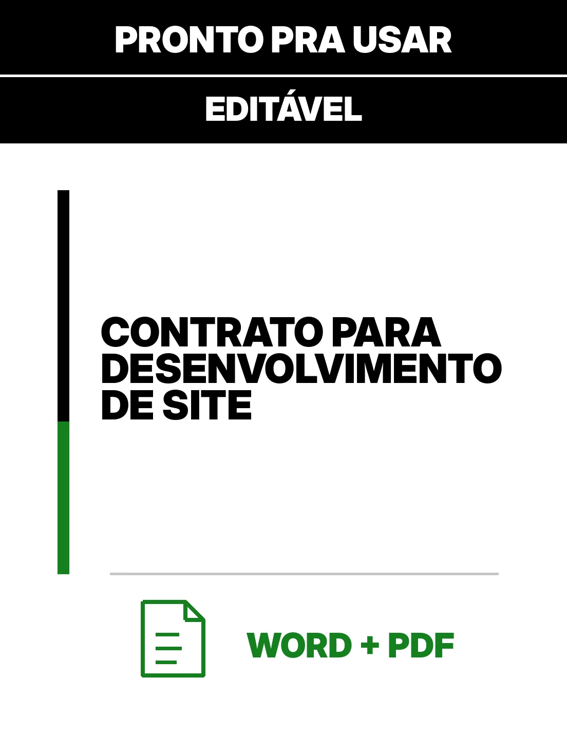 Contrato para Desenvolvimento de Site