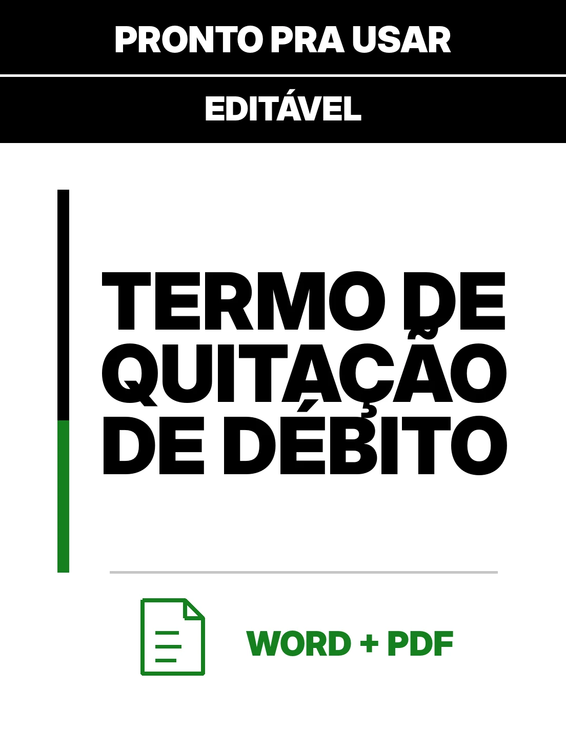 Termo de Quitação de Débito