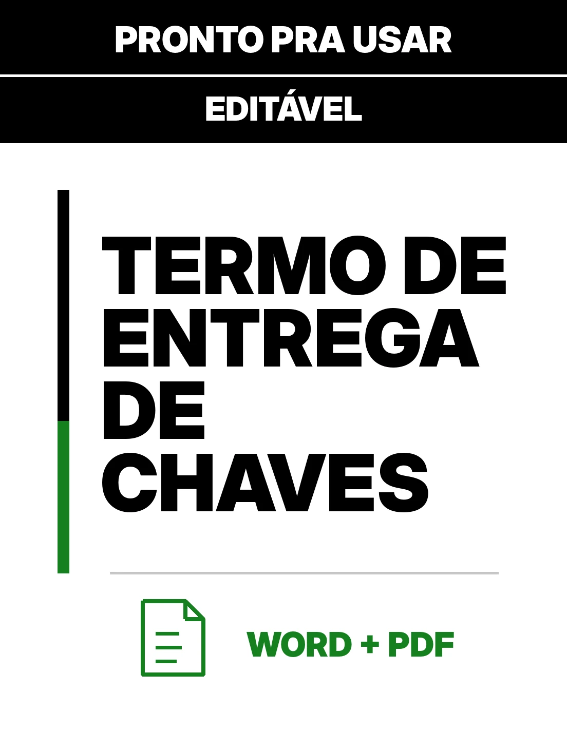 Termo de Entrega de Chaves