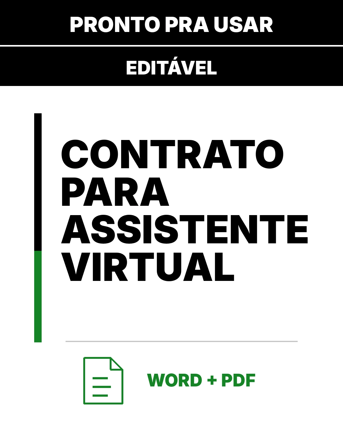Contrato para Assistente Virtual – Contrato para Freelancer