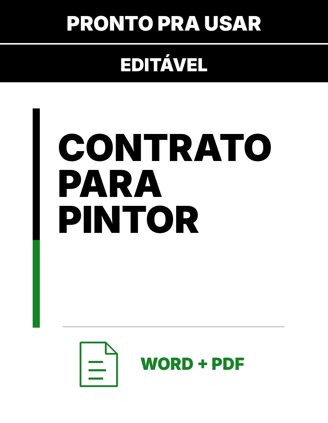 Contrato para Pintor – Contrato para MEI