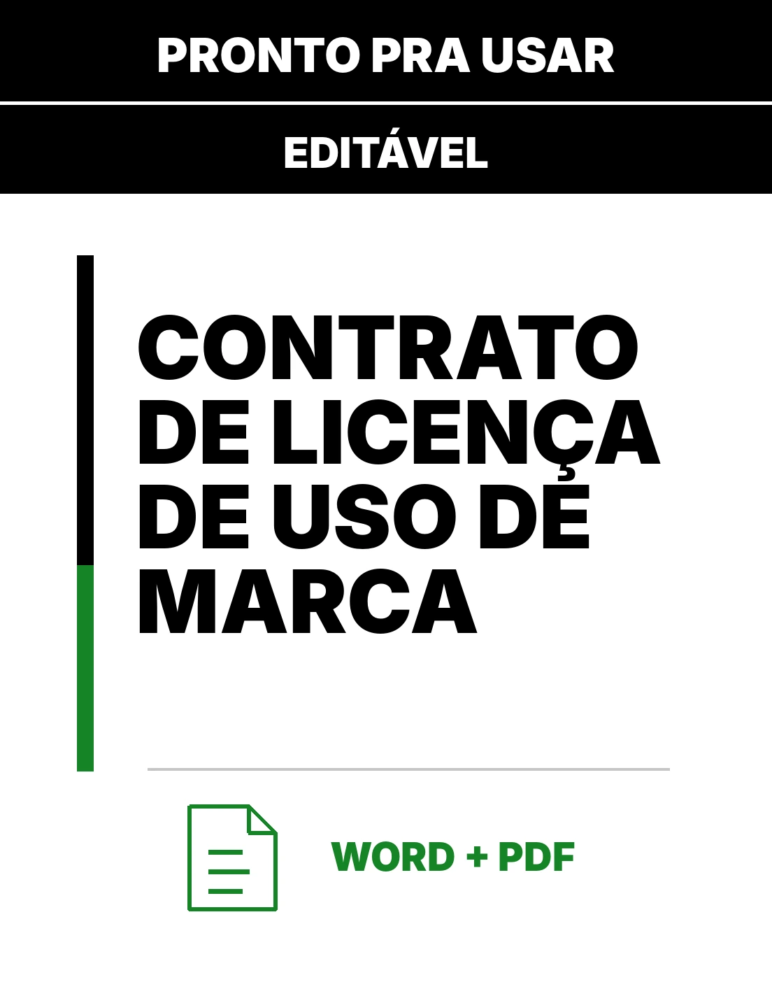 Contrato de Licença de Uso de Marca – Contrato PDF