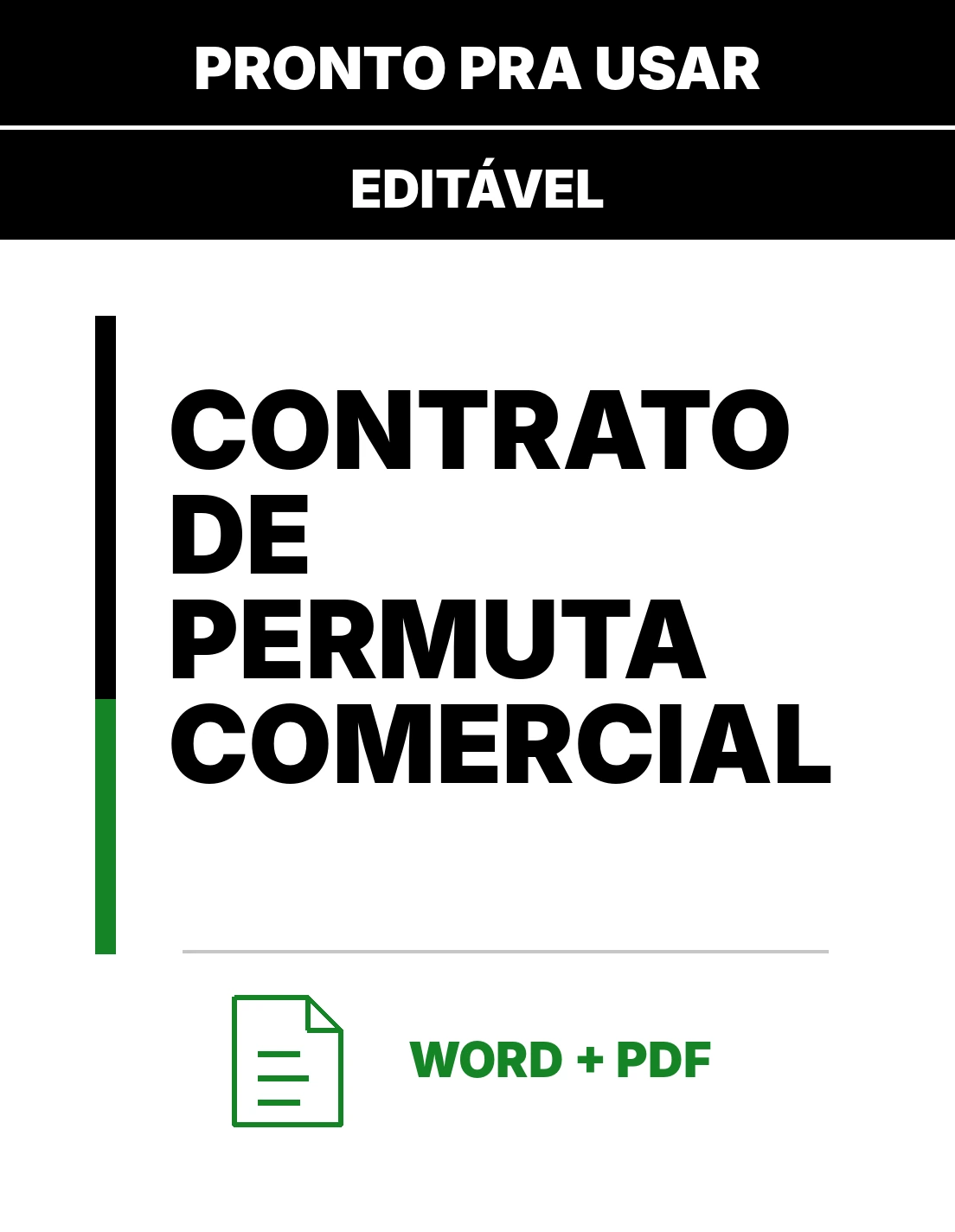 Contrato de Permuta Comercial – Contrato Pronto