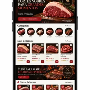 Catálogo de Produtos para Hamburgueria | Site Profissional Online