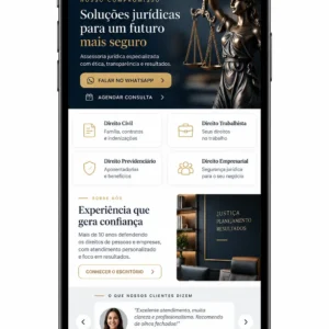 Advogado Desenvolvimento de Site e Criação de Site