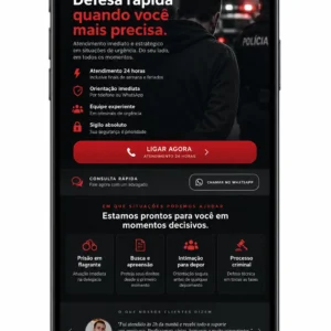 Criação de site para Advogado Criminalista