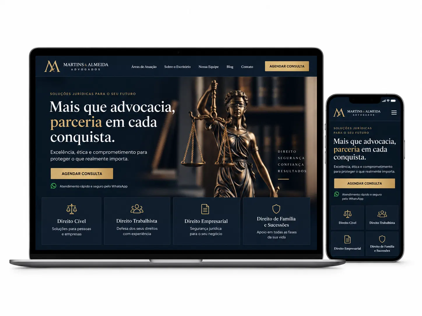 Advogado Criação de Site para Empresas e Desenvolvimento Web