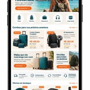 Agência De Viagens Criação de Site Profissional e Desenvolvimento de Site