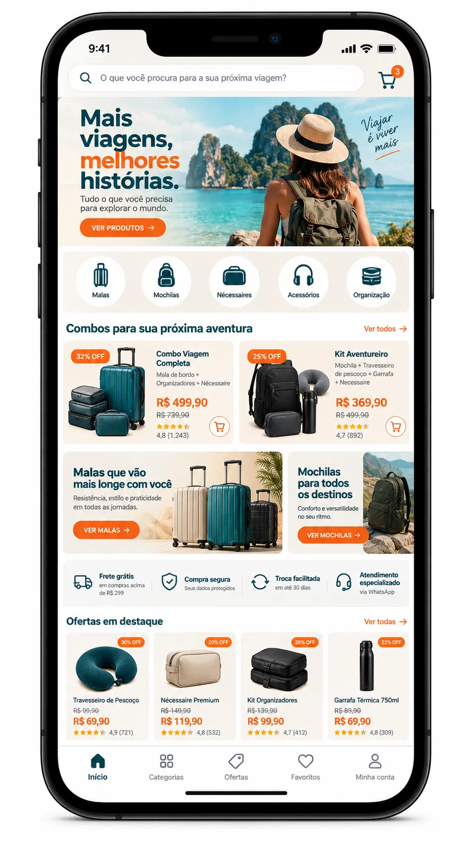 Administração de site para agência de viagens