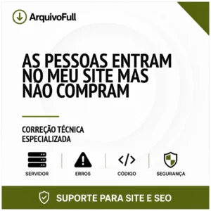 Suporte profissional para as Pessoas Entram no Meu Site Mas Não Compram