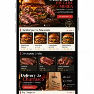 Administração de site para casa de carnes artesanais
