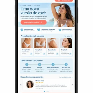 Cirurgia Plástica Corporal Criação de Site Profissional e Desenvolvimento de Site