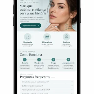 Criação de site para Cirurgia Plástica Facial