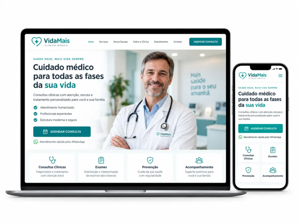 Site para Clínicas