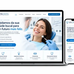 Clínica Odontológica Desenvolvimento de Site e Criação de Site