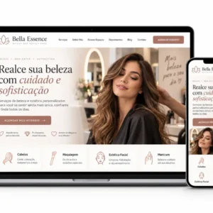 Clínica de Estética Criação de Site para Empresas e Desenvolvimento Web