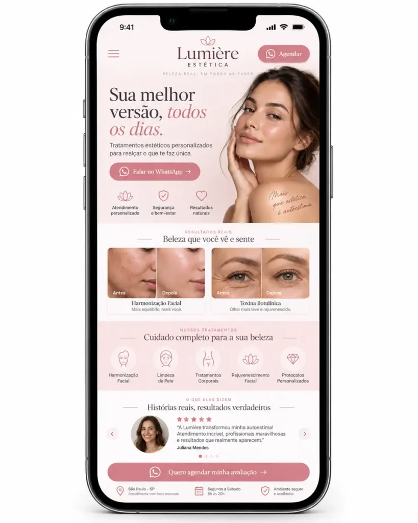Site para Clínicas
