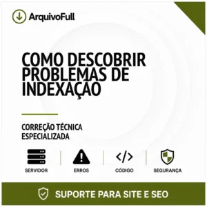 Suporte profissional para descobrir Problemas de Indexação
