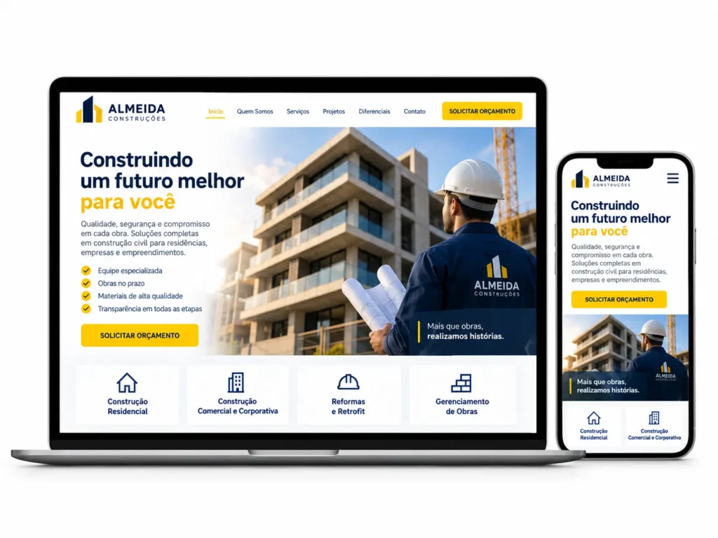 Criação de Site Institucional