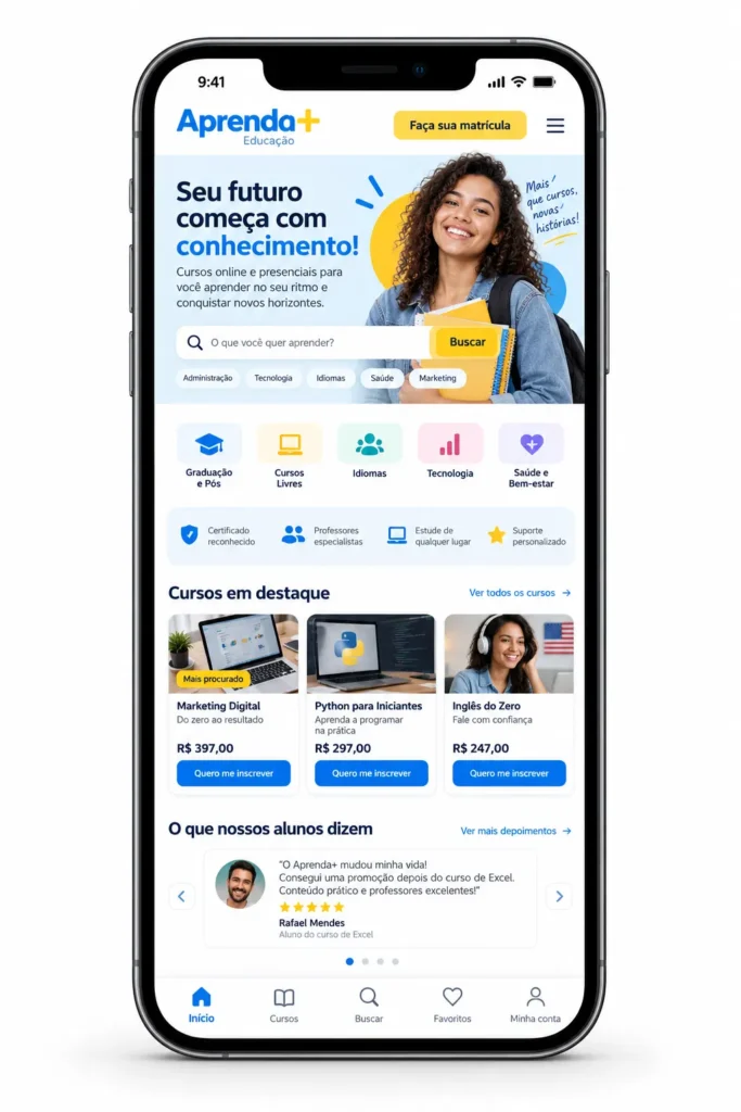 Cursos Online Criação de Site Profissional e Desenvolvimento de Site