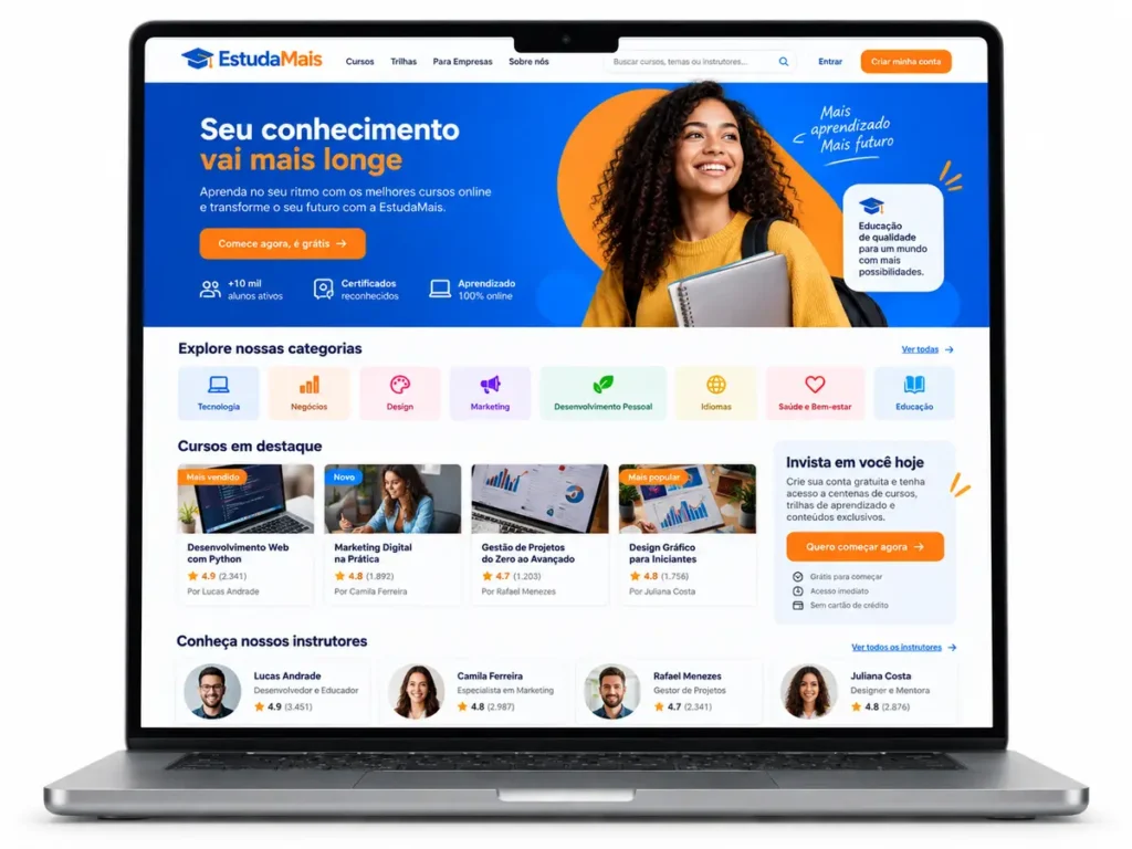 Educação Cursos e Treinamento