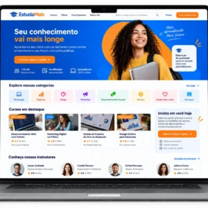 Cursos Online Site Profissional Criação de Site e Desenvolvimento Web
