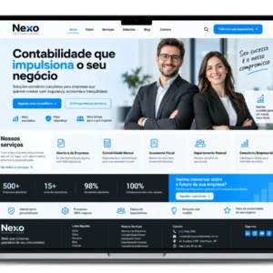 Escritório De Contabilidade Criação de Site para Empresas e Desenvolvimento Web