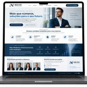 Escritório de Contabilidade Site Profissional Criação de Site e Desenvolvimento Web