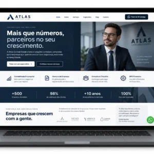 Escritório de Contabilidade Desenvolvimento de Site e Criação de Site