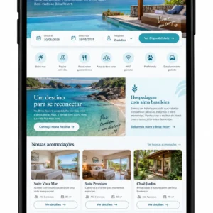 Administração de site para pousada