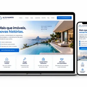 Imobiliária Criação de Site Profissional e Desenvolvimento de Site