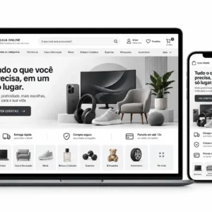 Loja Virtual E-Commerce Criação de Site Profissional e Desenvolvimento de Site