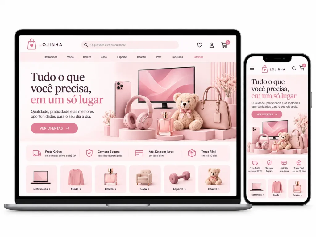 Criação de Loja Virtual