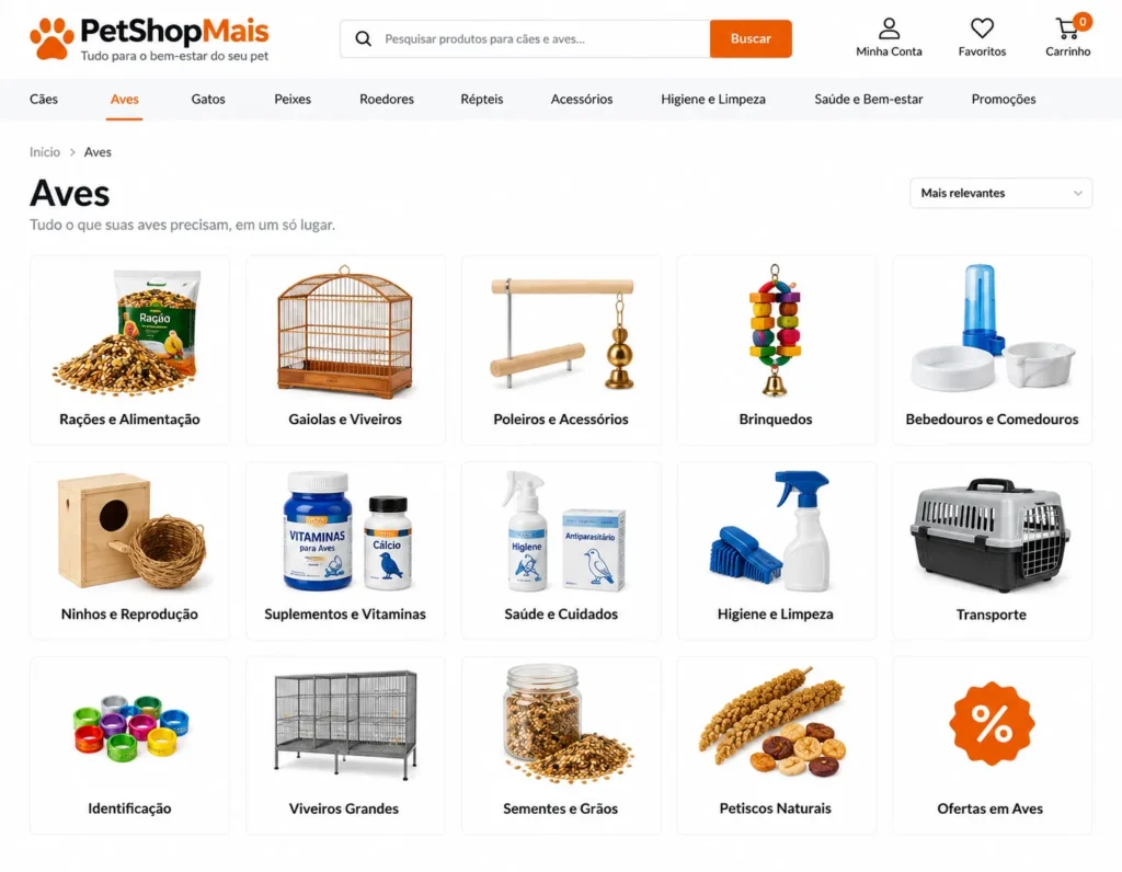 Lojas E-commerce Atacado e Varejo