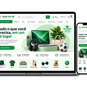 Criação de site para Loja Virtual com Carrinho de Compras