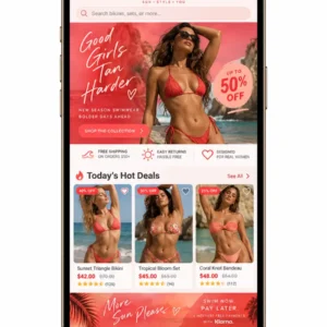 Loja de Biquínis Femininos Site Profissional Criação de Site e Desenvolvimento Web