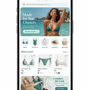 Criação de site para Loja de Biquínis Femininos Online