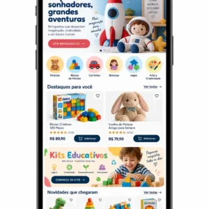 Loja De Brinquedos Educativos Criação de Site Profissional e Desenvolvimento de Site