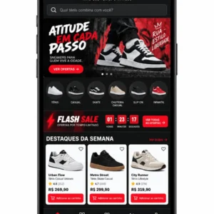 Criação de Site para Loja de Calçados | Desenvolvimento de Site