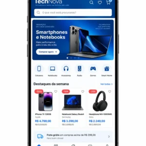 Criação de Loja Virtual para Eletrônicos e Tecnologia