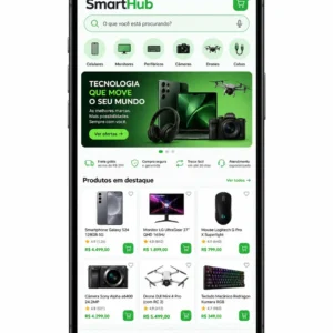 Criação de site para Loja de Eletrônicos e Tecnologia Online