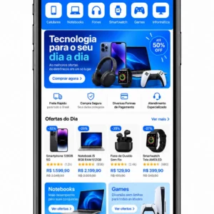 Criação de site para Loja de Eletrônicos e Tecnologia Tech Store